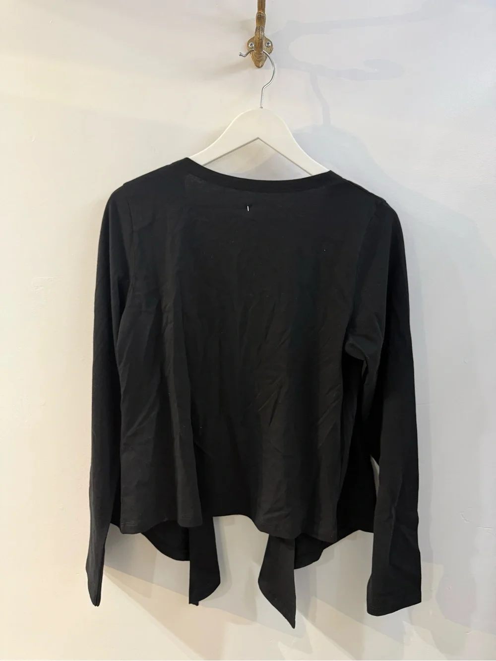 Krimson Klover Black Open Front Cardigan